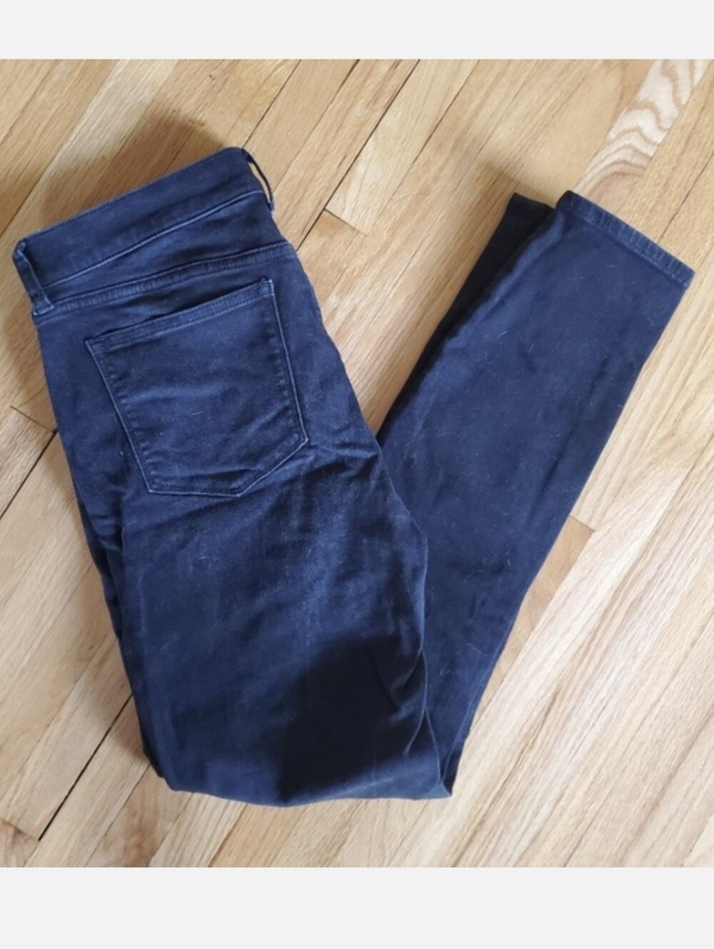 J. Crew black stretch denim jeans 29